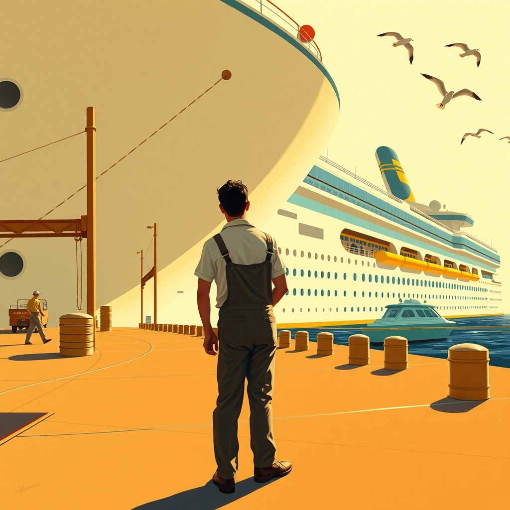 Cruise ship delayed for maintenance in Vancouver port