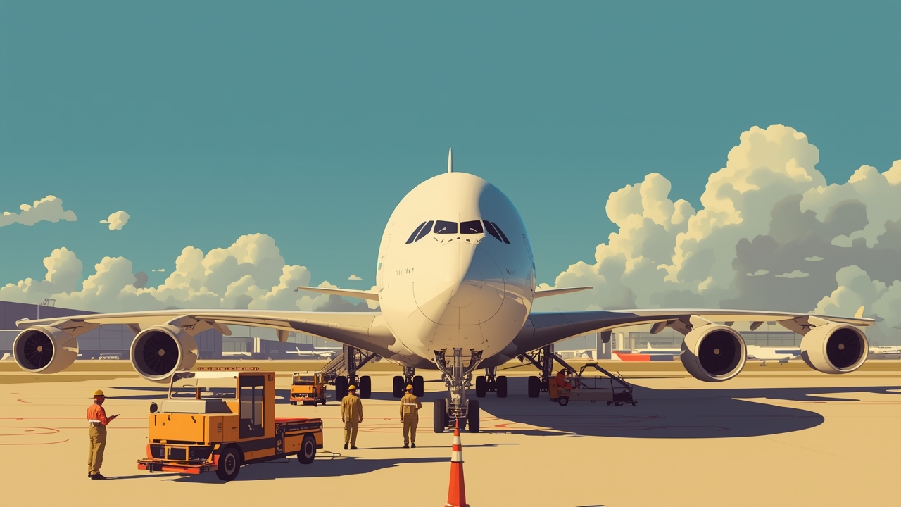 Airbus A380 readied for Dubai-Dusseldorf route