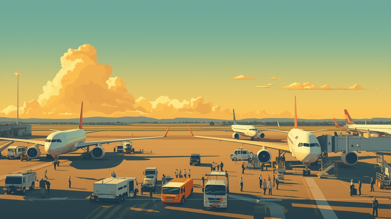 Airlines update route plans and aircraft allocations
