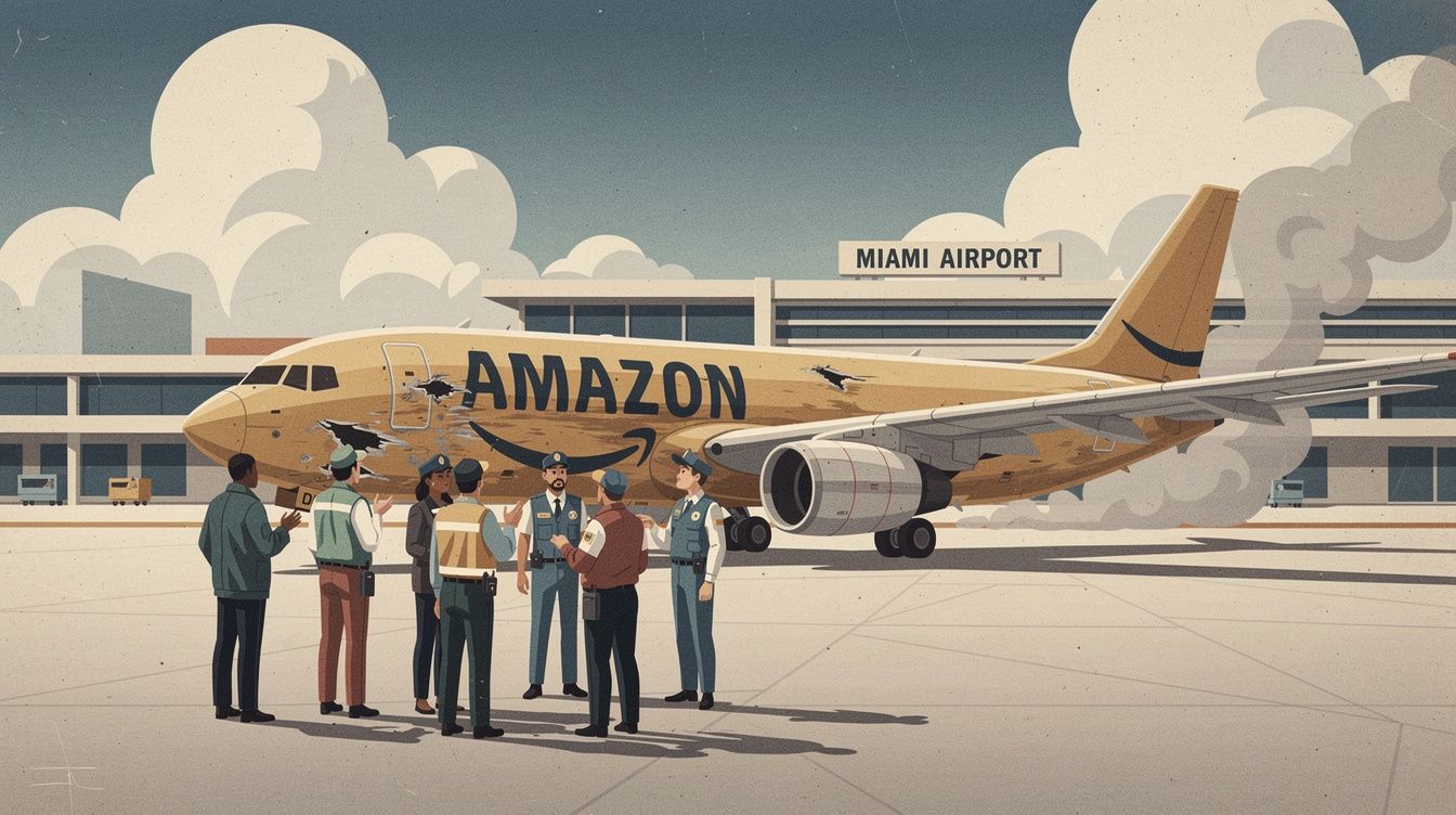 Amazon cargo plane crash at Miami airport kills five