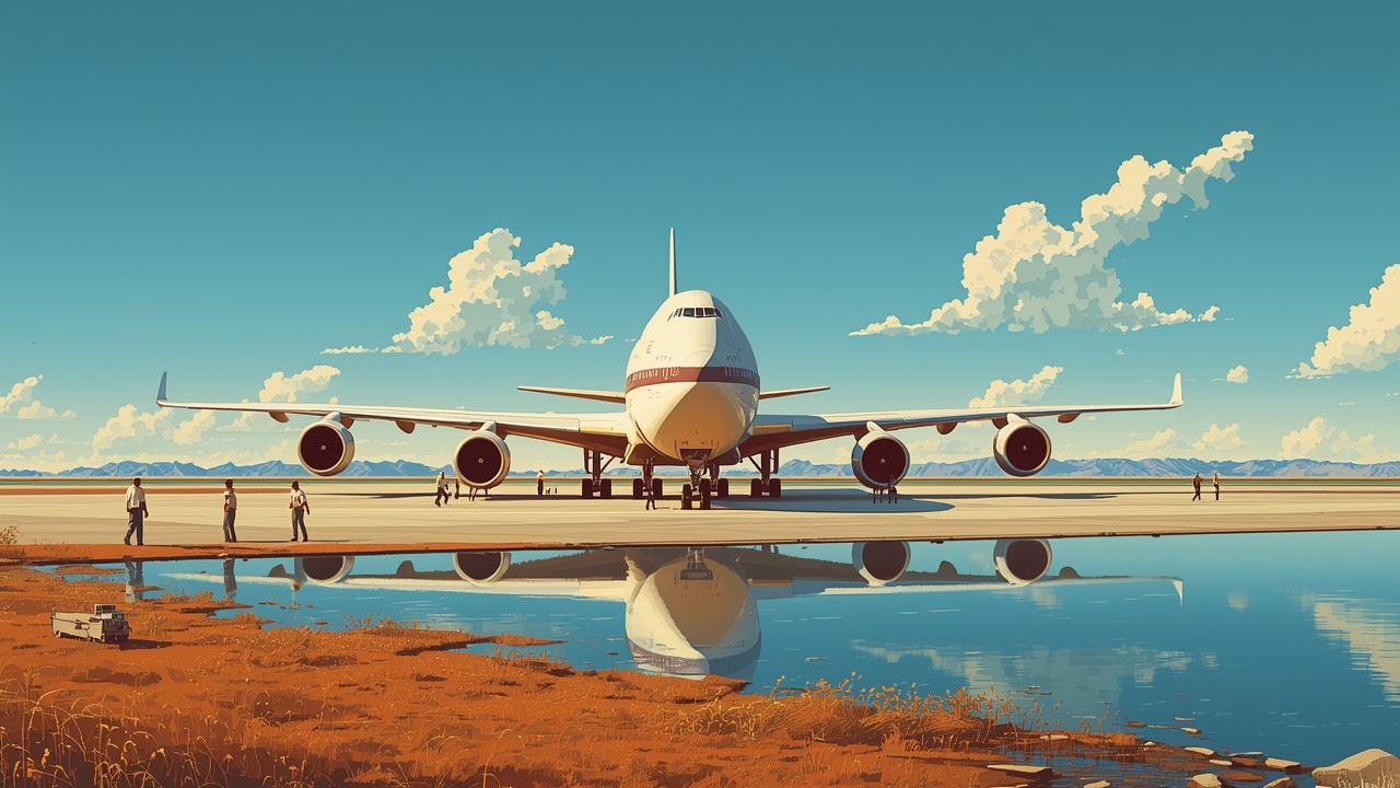 Qatar's gift Boeing 747 for Air Force One use
