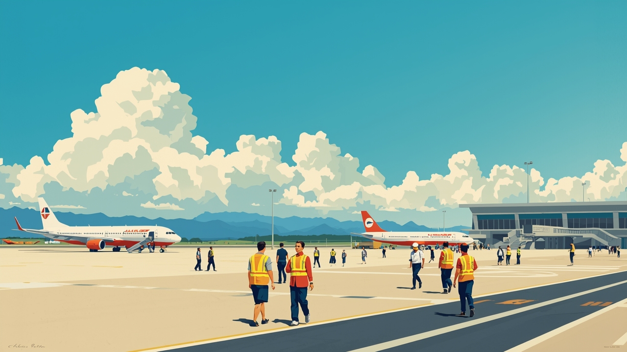 Airport holds emergency drill to improve protocols