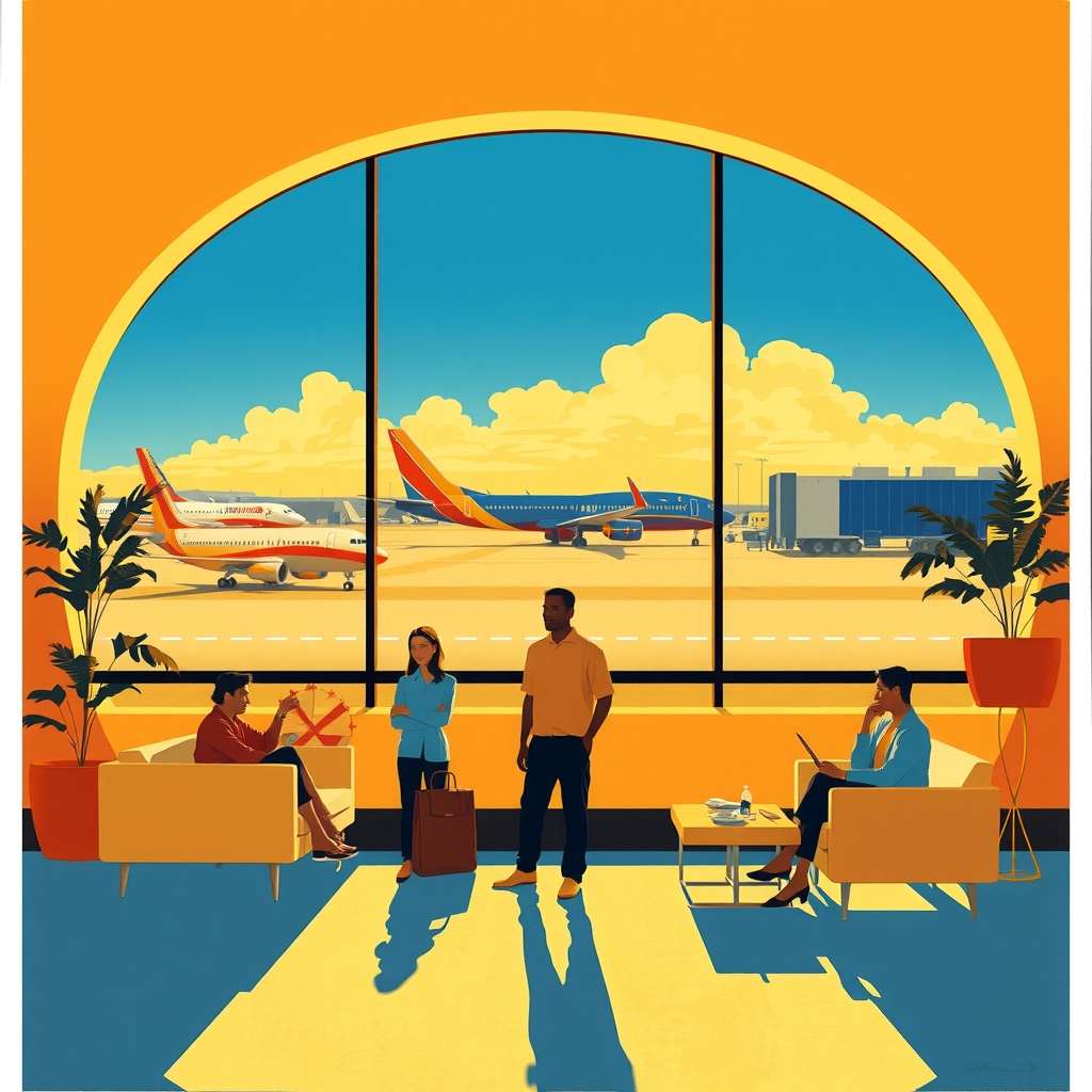 Southwest Airlines debuts new lounges in four US cities
