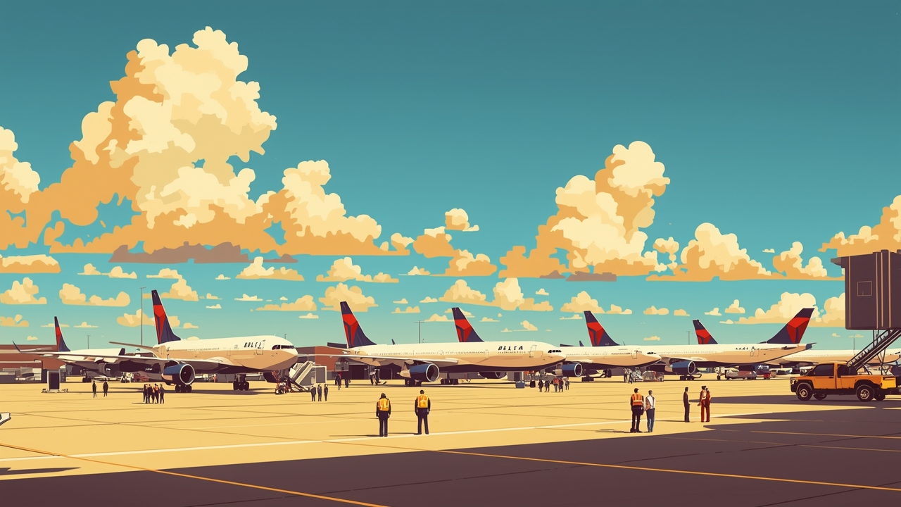 Delta operates nearly 100 Airbus A330s