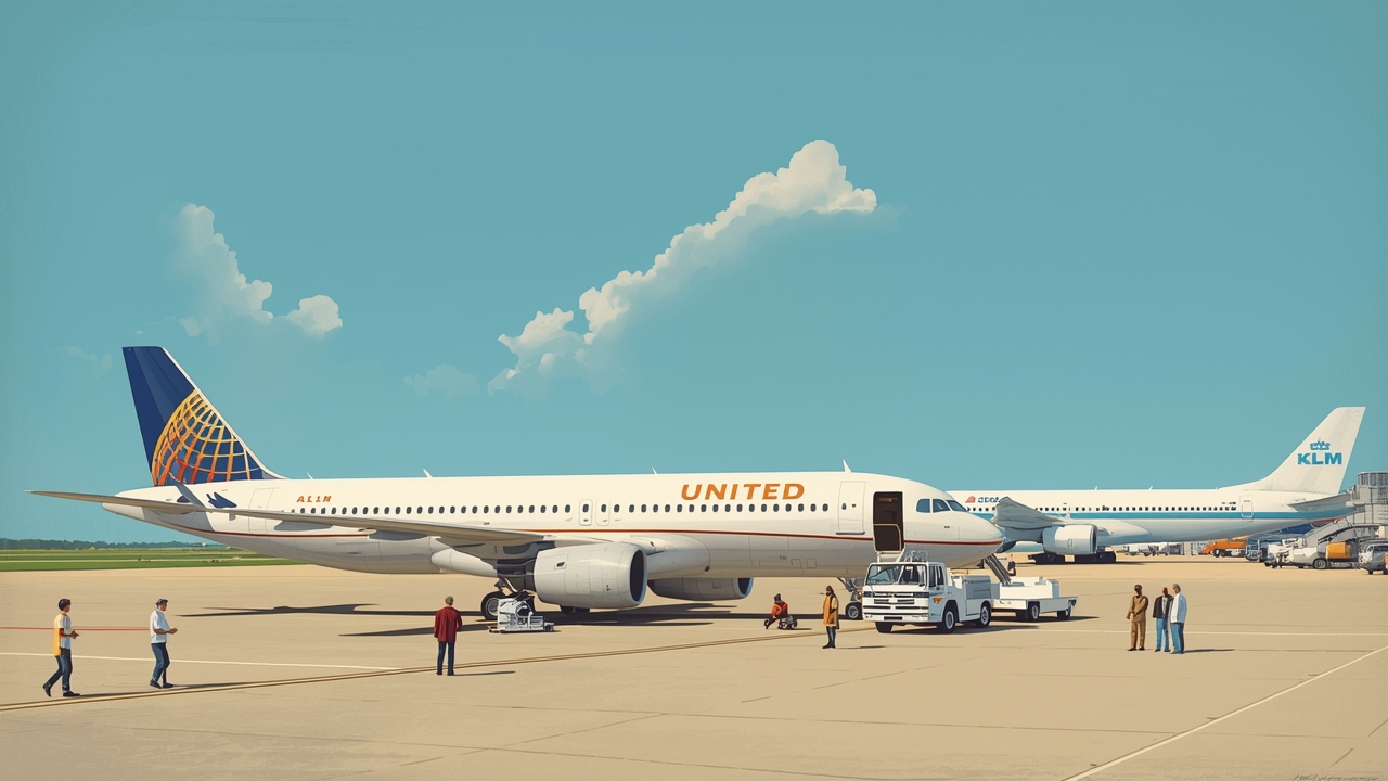 Airlines prepare new jets for winter service