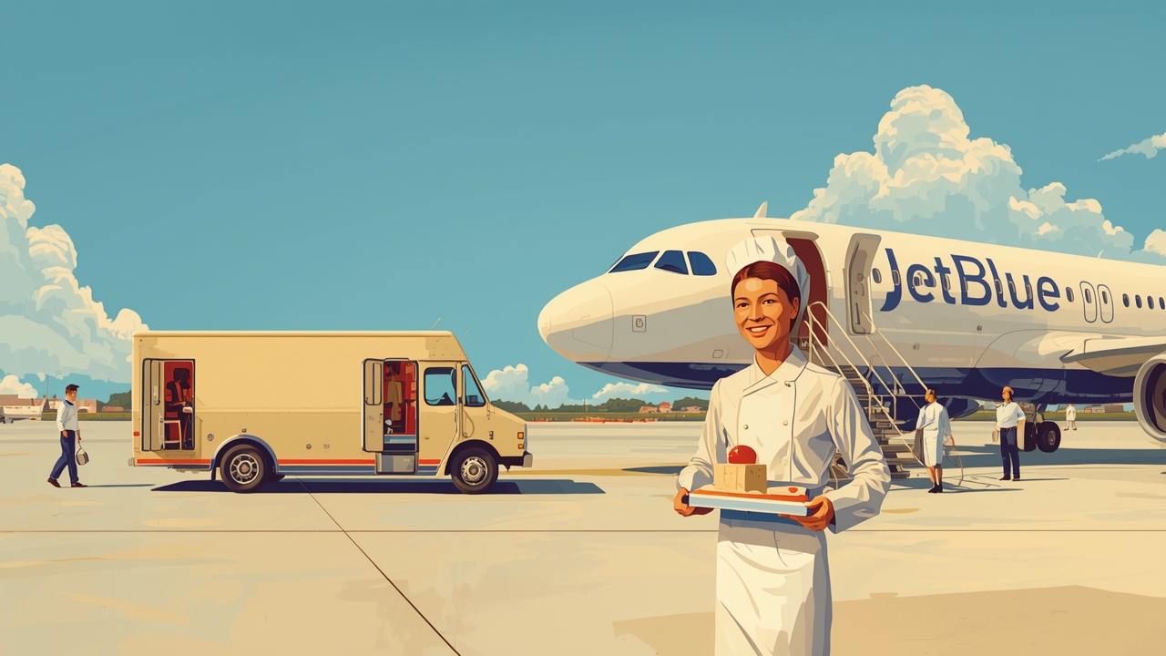 JetBlue introduces upscale in-flight meals with BlueFirst service