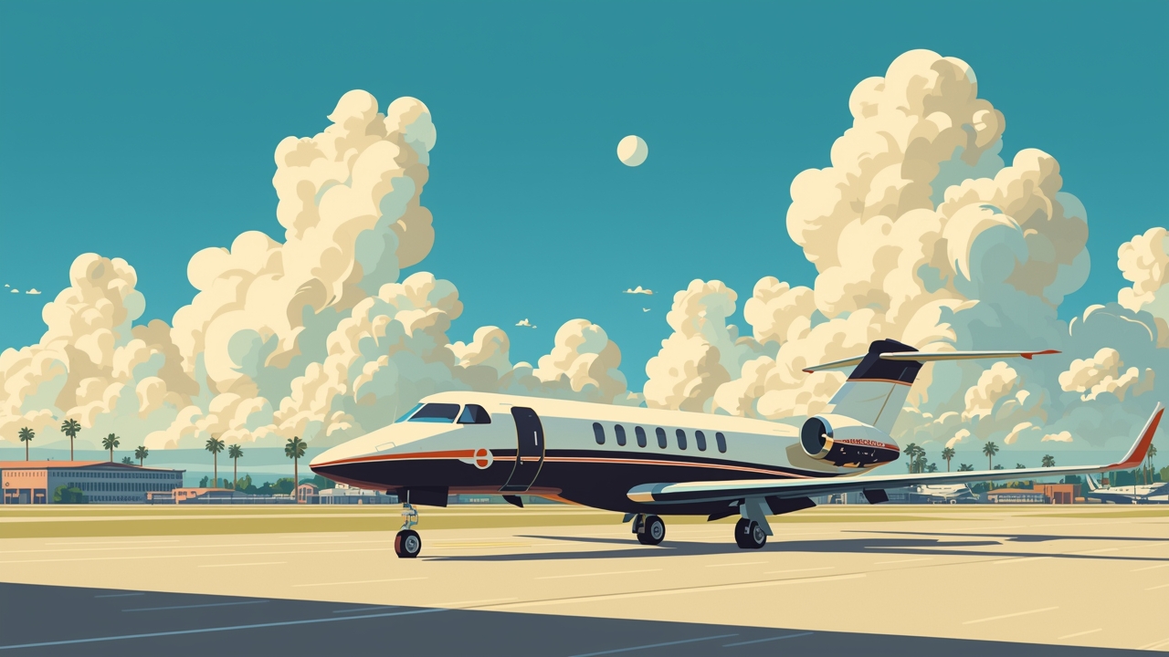 Senator's plane lands in Miami